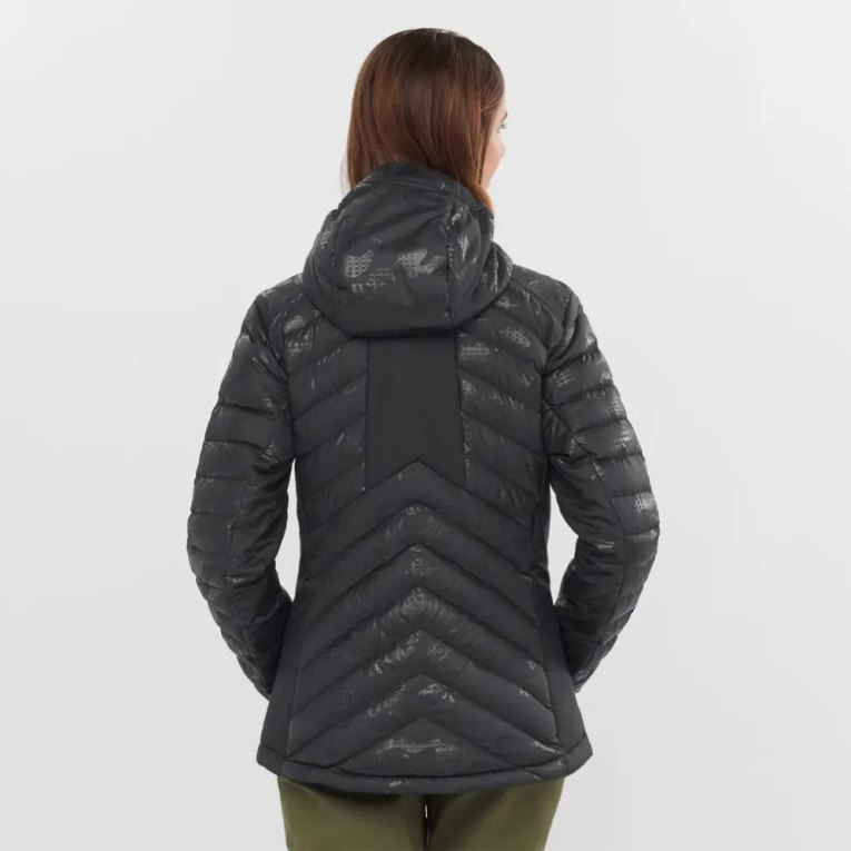 Black Salomon Essential Xwarm Down Women's Insulated Jackets | PH 62518Y